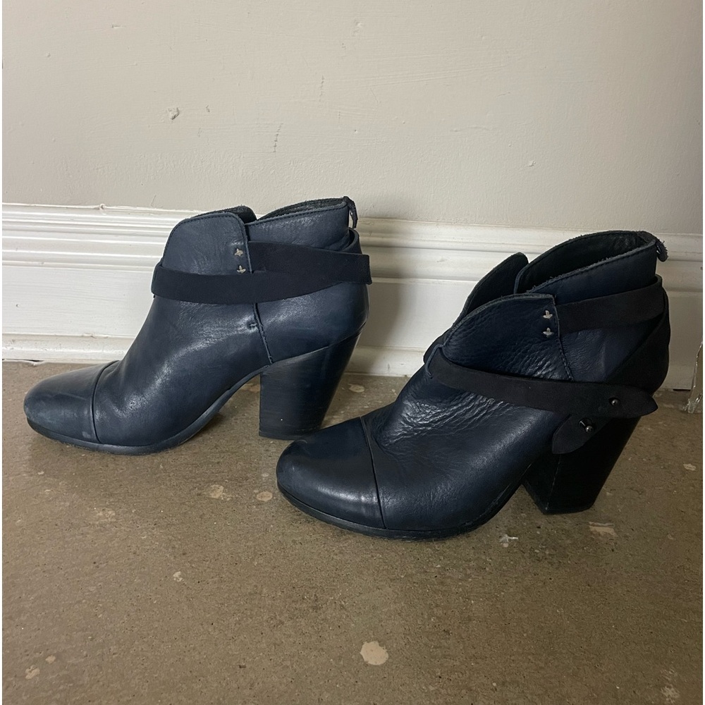 Rag And Bone Harrow Boot In Navy - image 4